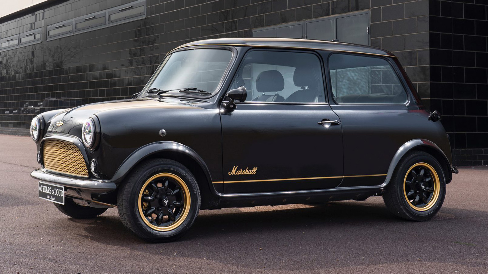David Brown Automotive MINI Remastered Marshall Edition Is A Limited Edition Restomod That Literally Rocks Out