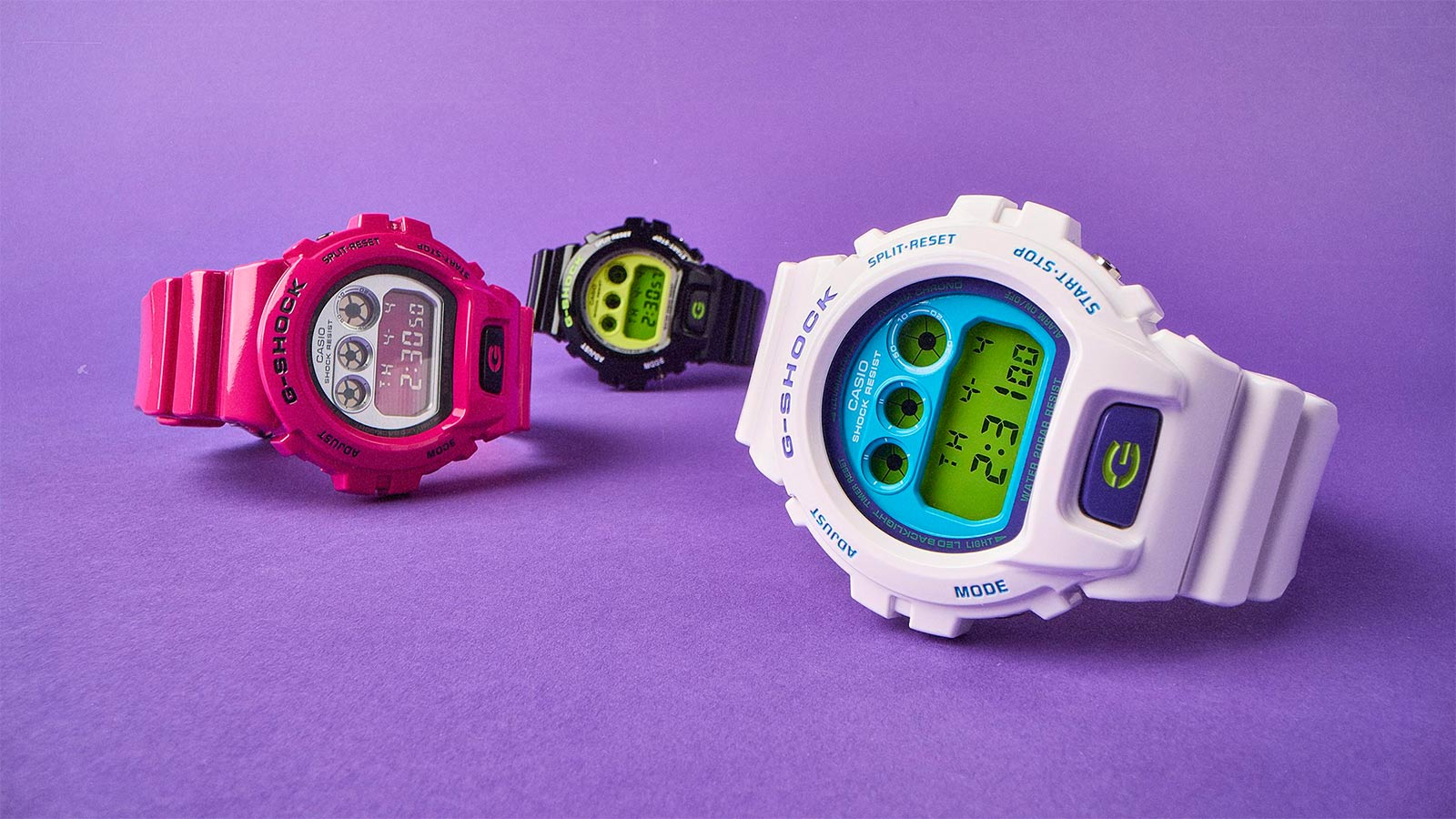 Rewind To The Vibrant Aughts With The G-Shock Digital DW6900 Crazy Colors 2024