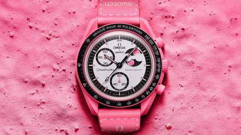 Omega x SWATCH Mission To The Pink Moonphase