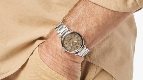 Shinola Runwell with Petoskey Stone dial