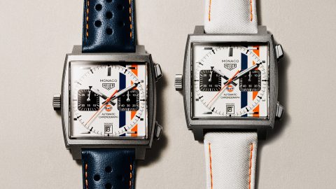 TAG Heuer Races Back To Monaco With A Gulf-Soaked Throwback