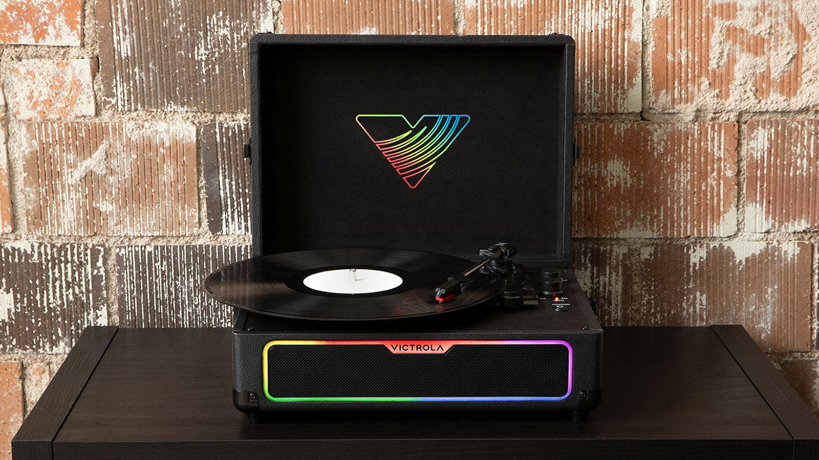 Victrola’s Suitcase Turntable Just Got Lit—Literally