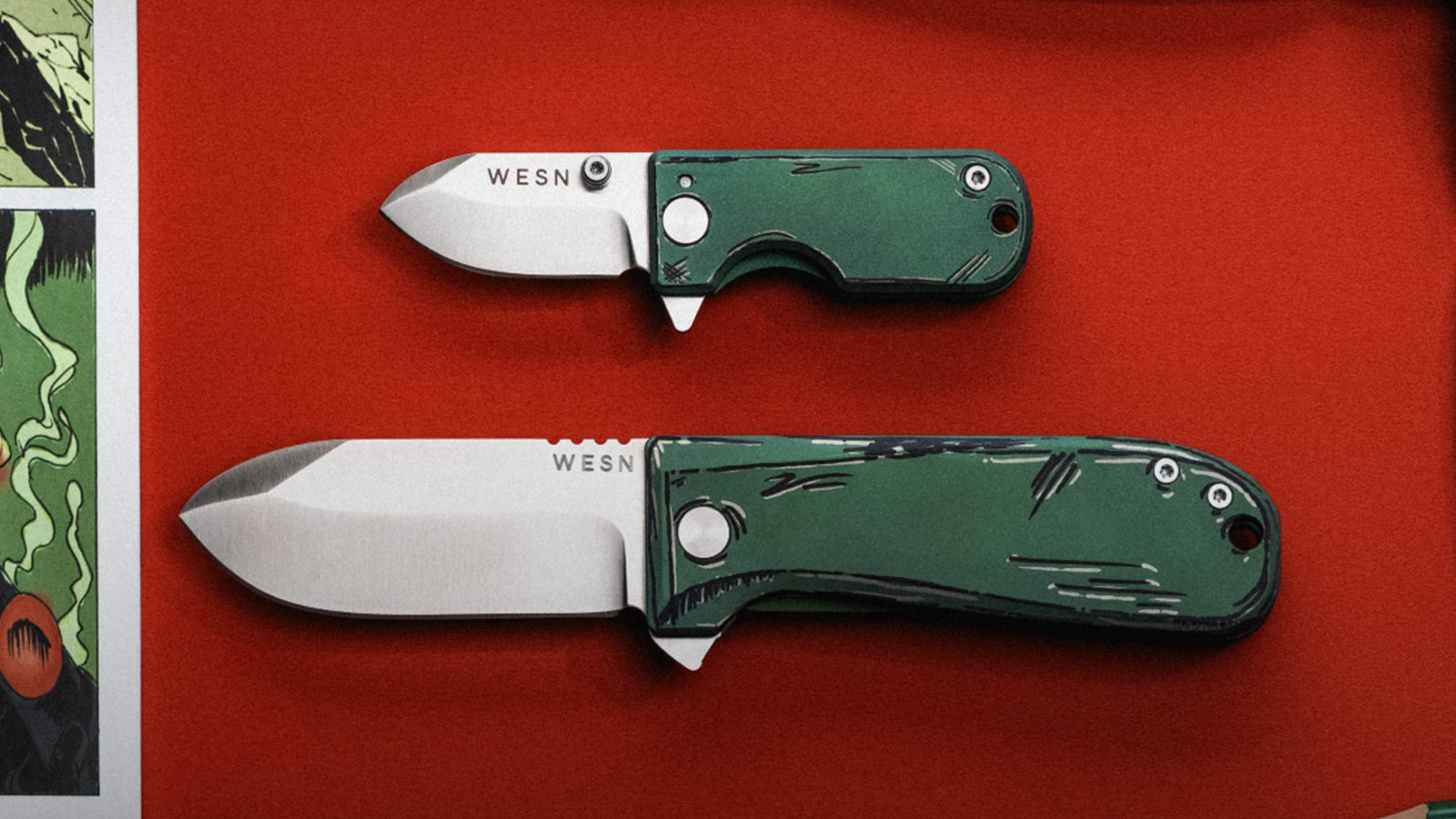 300 Knives, Zero Reprints—WESN Just Went Full Cell Shaded